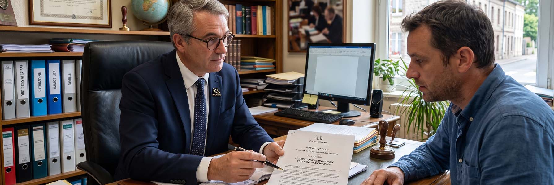 déclaration d'insaisissabilité